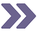 Purple icon of chevron arrows