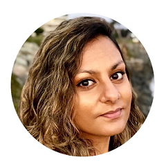 This is a headshot of Saara Ahmed.