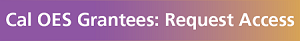 Cal OES Grantees: Request Access